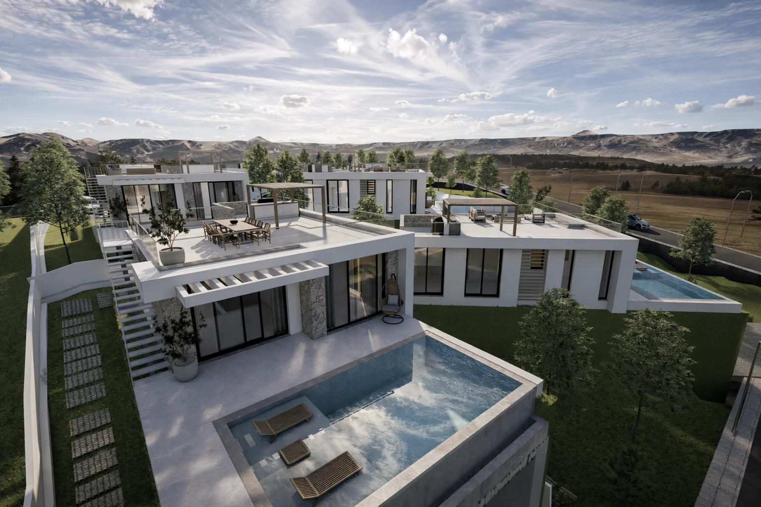 Belvedere · Architectural visualization 1