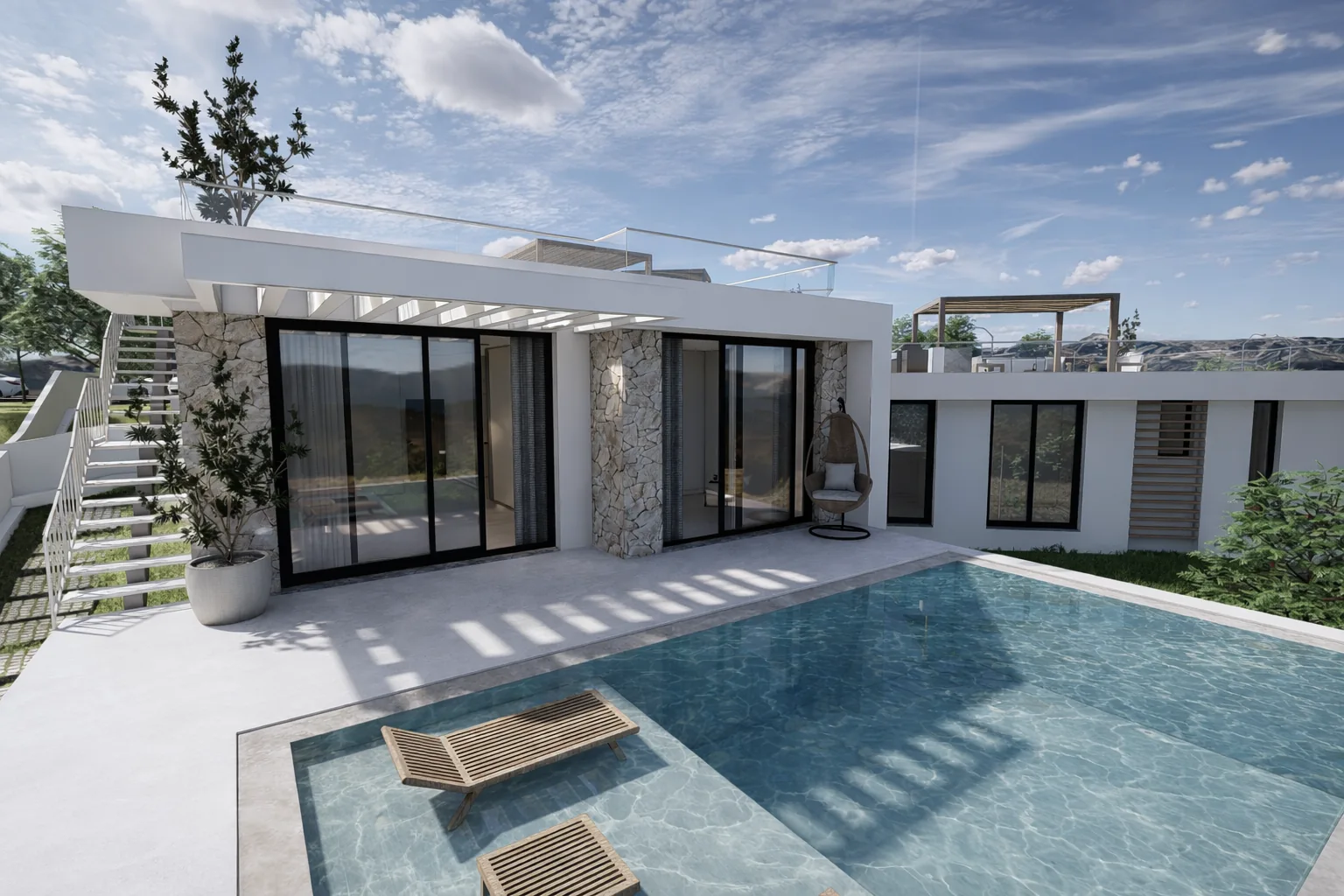 Belvedere · Architectural visualization 3