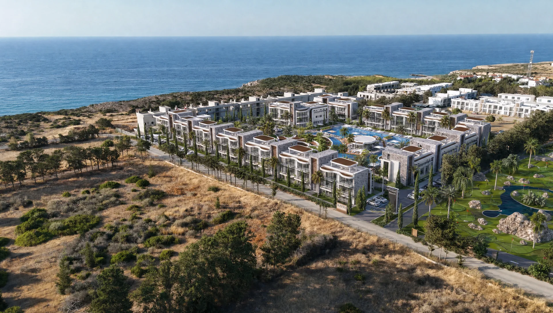 Golf Resort · Architectural visualization 1