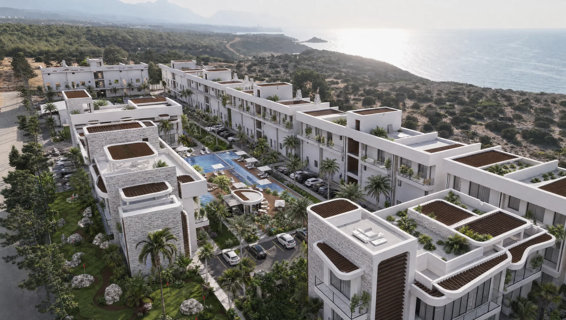 Golf Resort · Architectural visualization 3